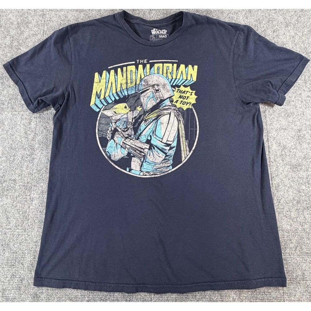 Men's Star Wars The Mandalorian That's Not A Toy Grogu T-Shirt Large 42-44